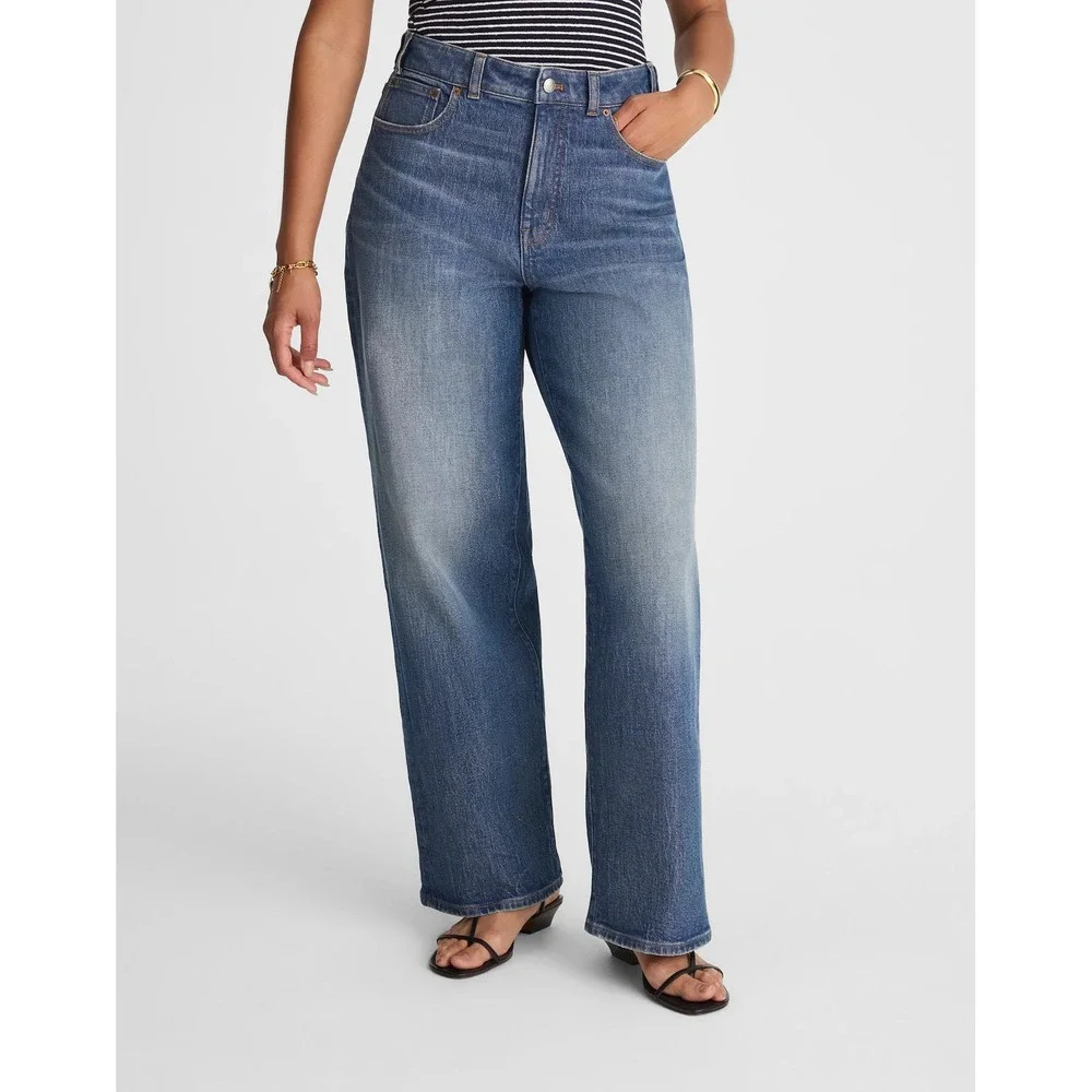 Madewell‎ The Petite Curvy Perfect Vintage Wide-Leg Jean 29P Harvey Wash NWT